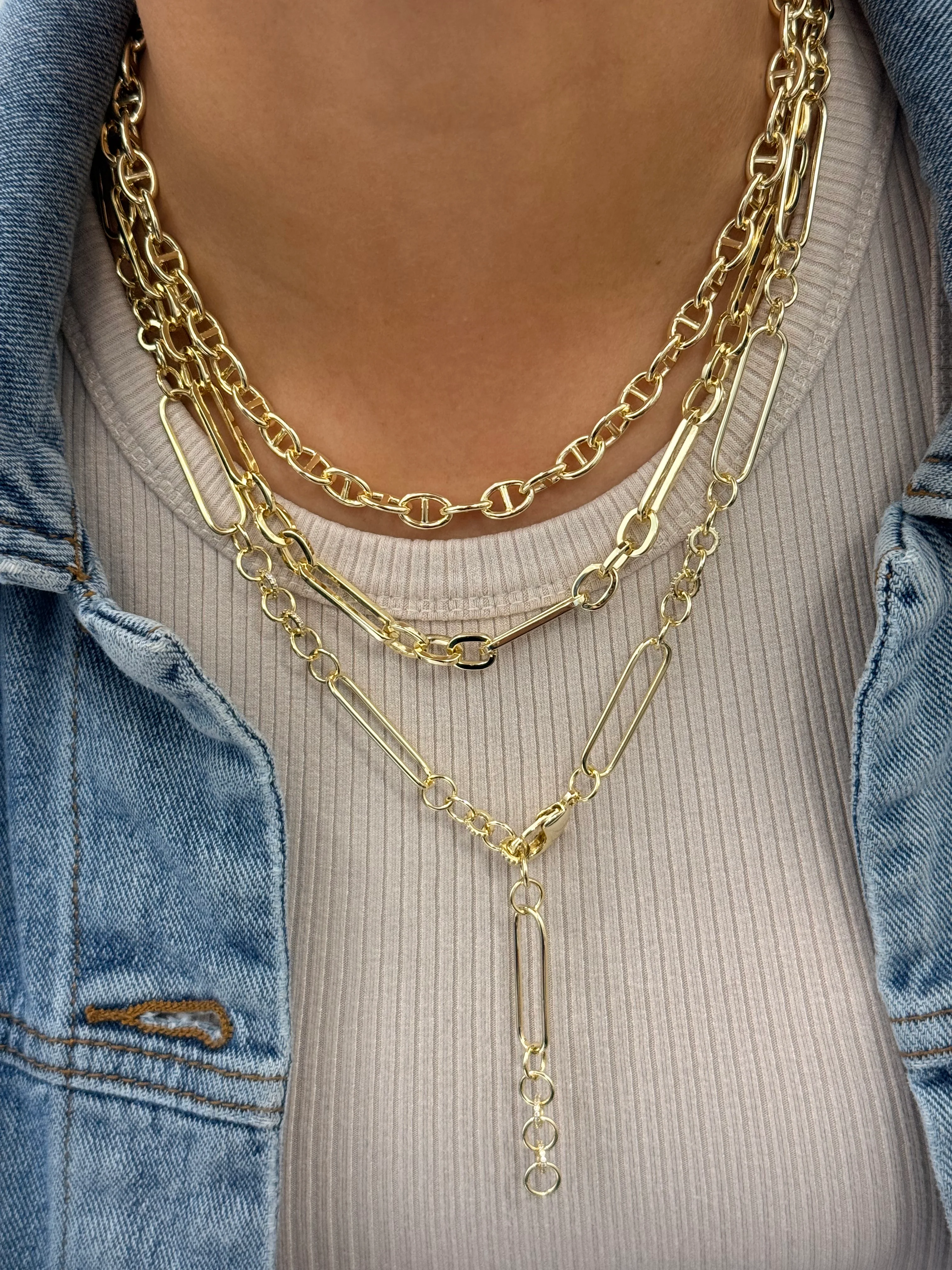 Ancla Link Necklace - Image 3