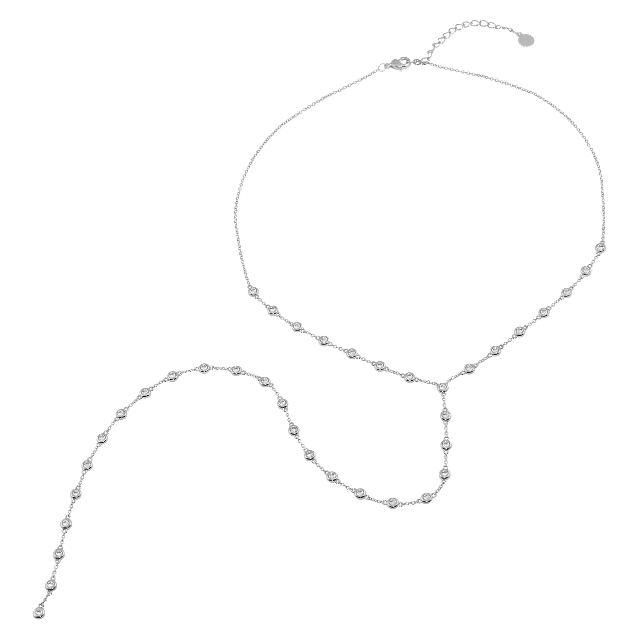 Diamond Bezel Lariat - Image 3