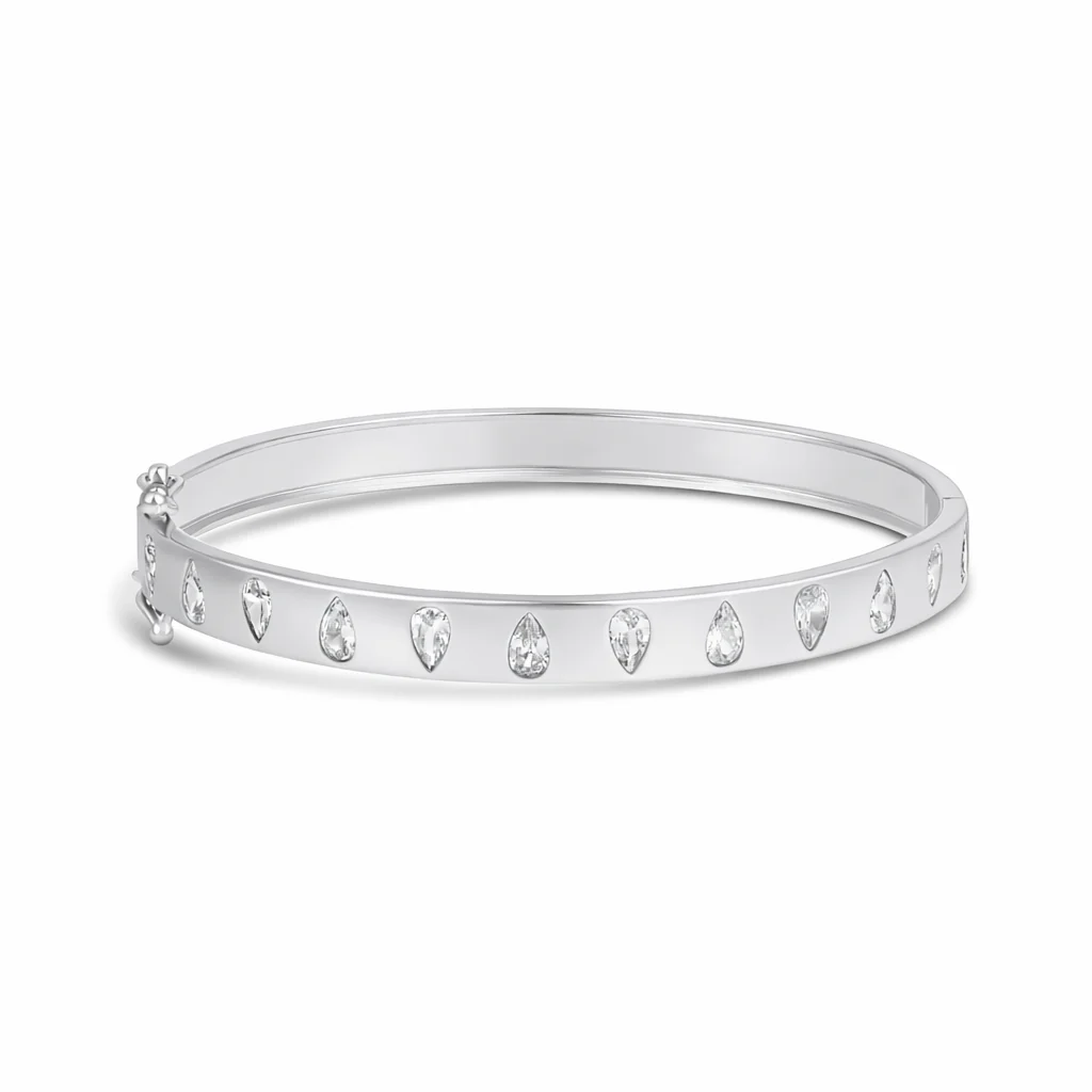 Diamond Drop Bangle - Image 3