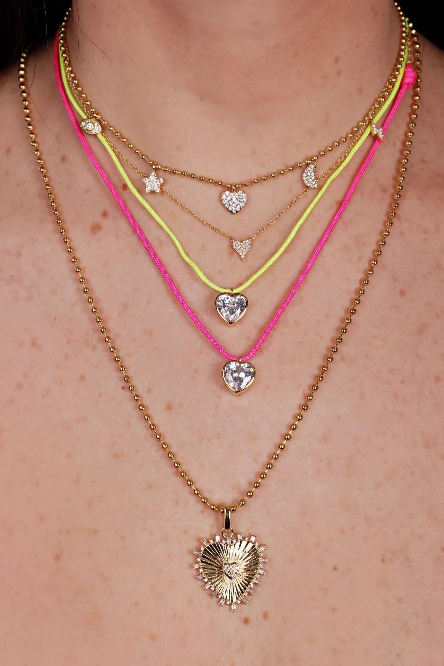 Fluted Heart Charm - Image 5