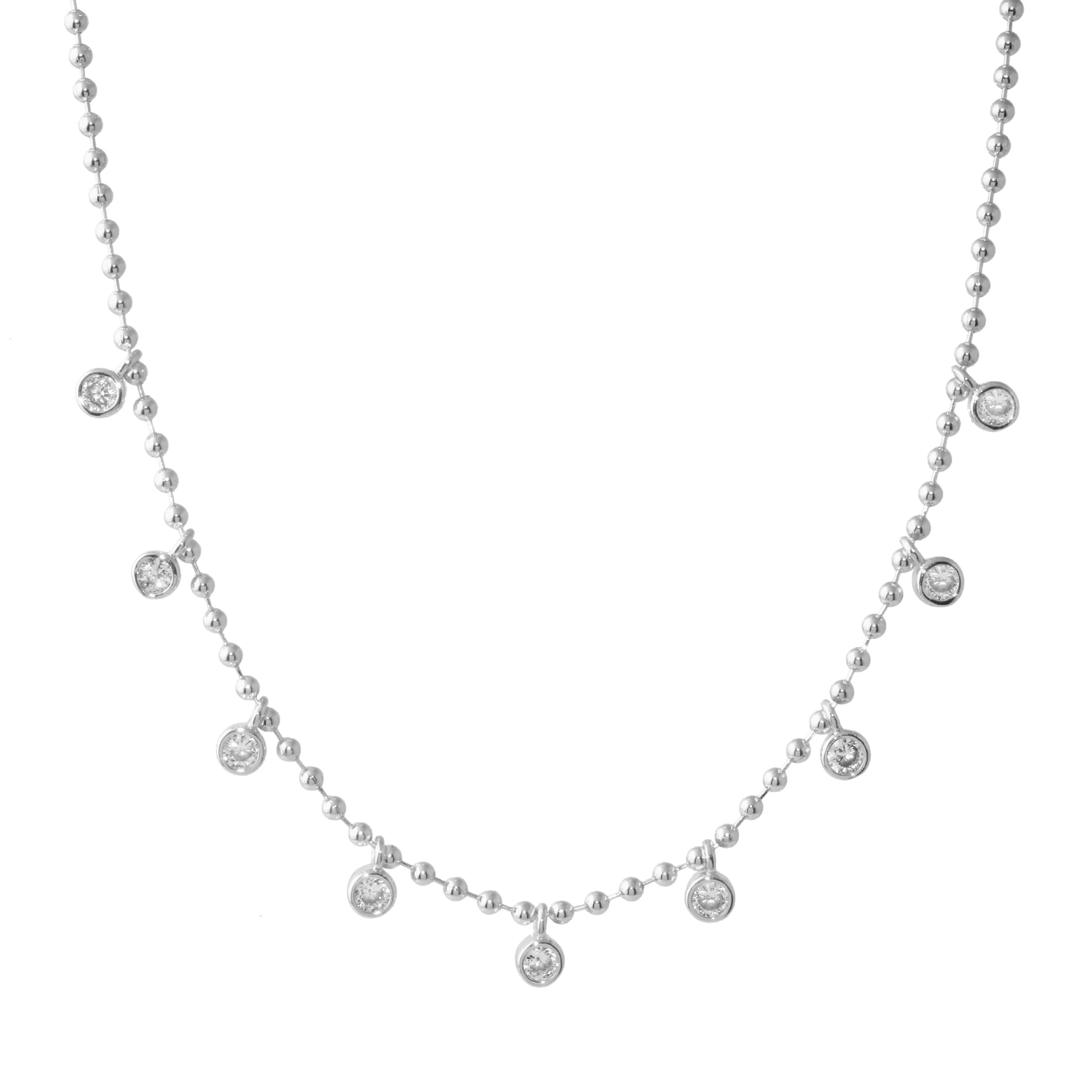 Multi Bezel Necklace - Image 4