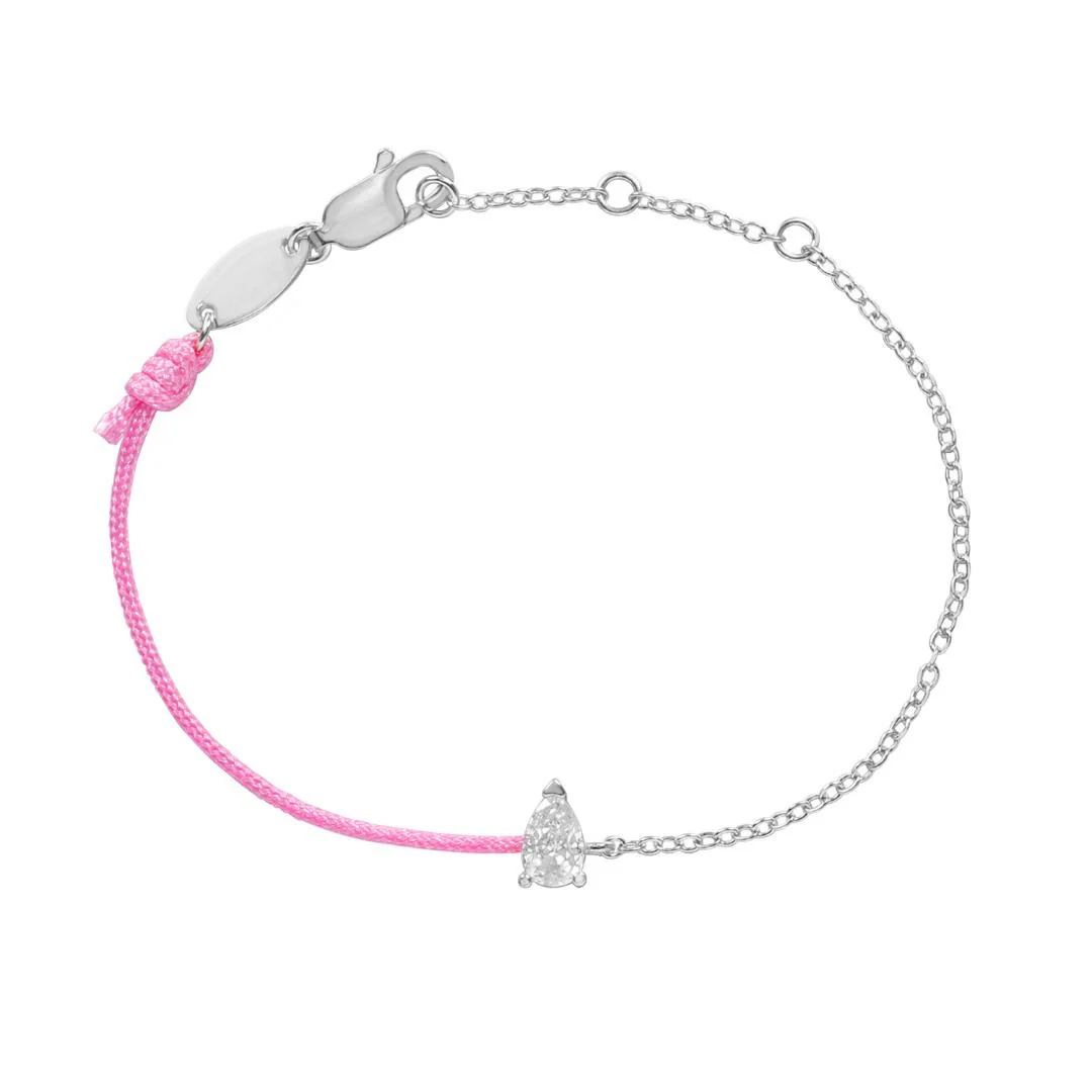 Diamond Drop String Bracelet - Image 5