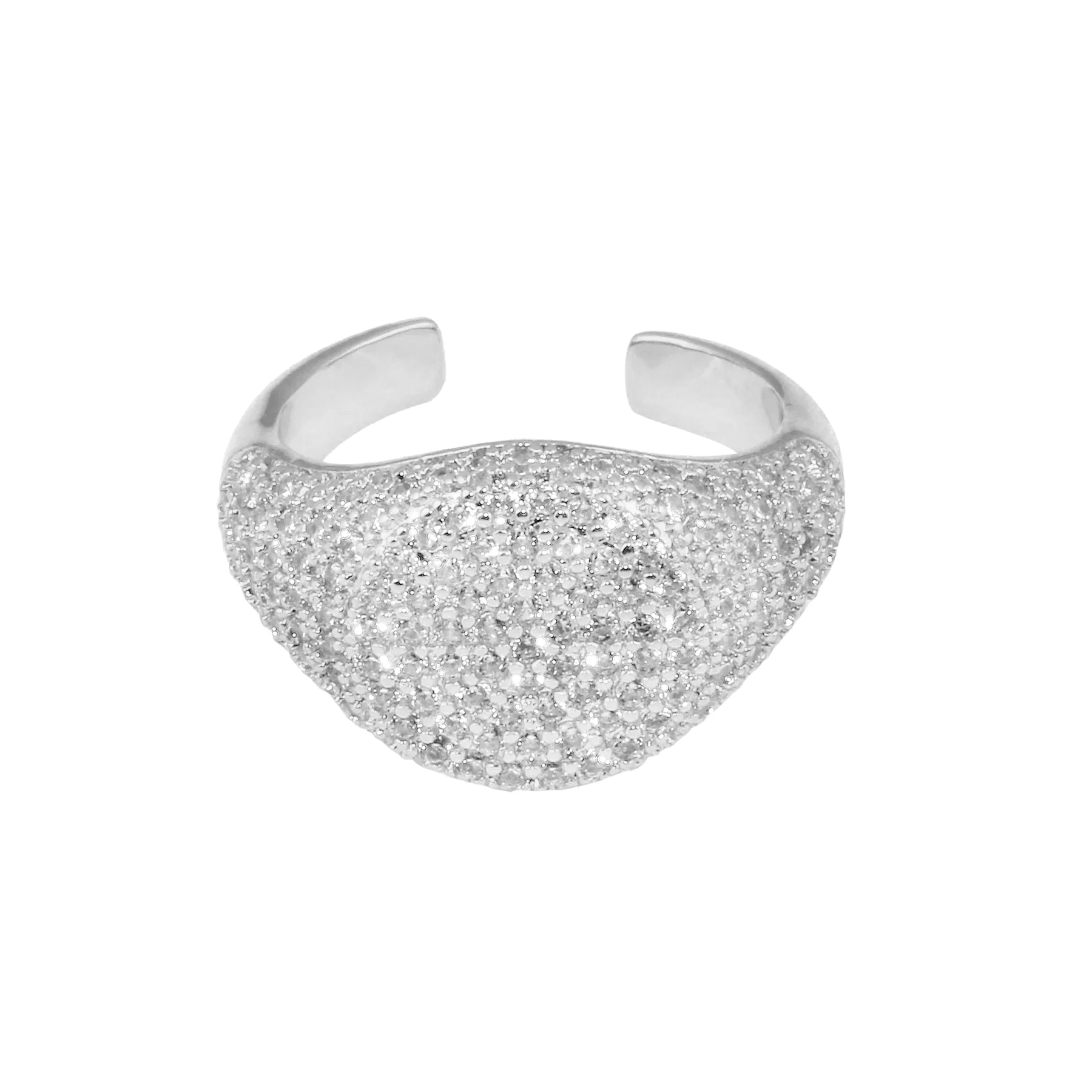Pave Pinky Ring - Image 4