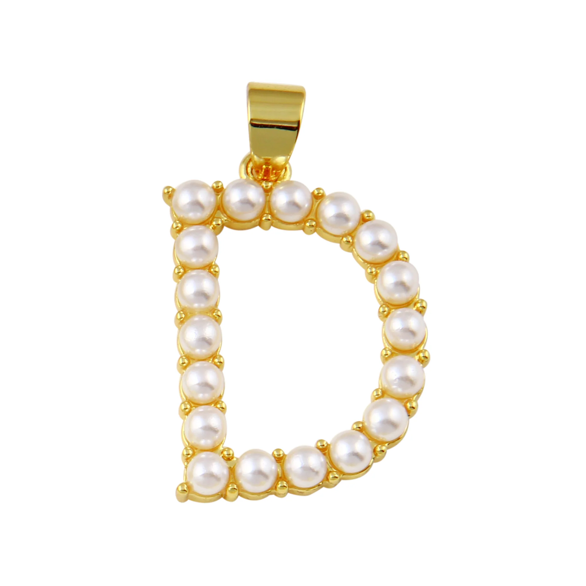 Pearl Initial Charm - Image 4