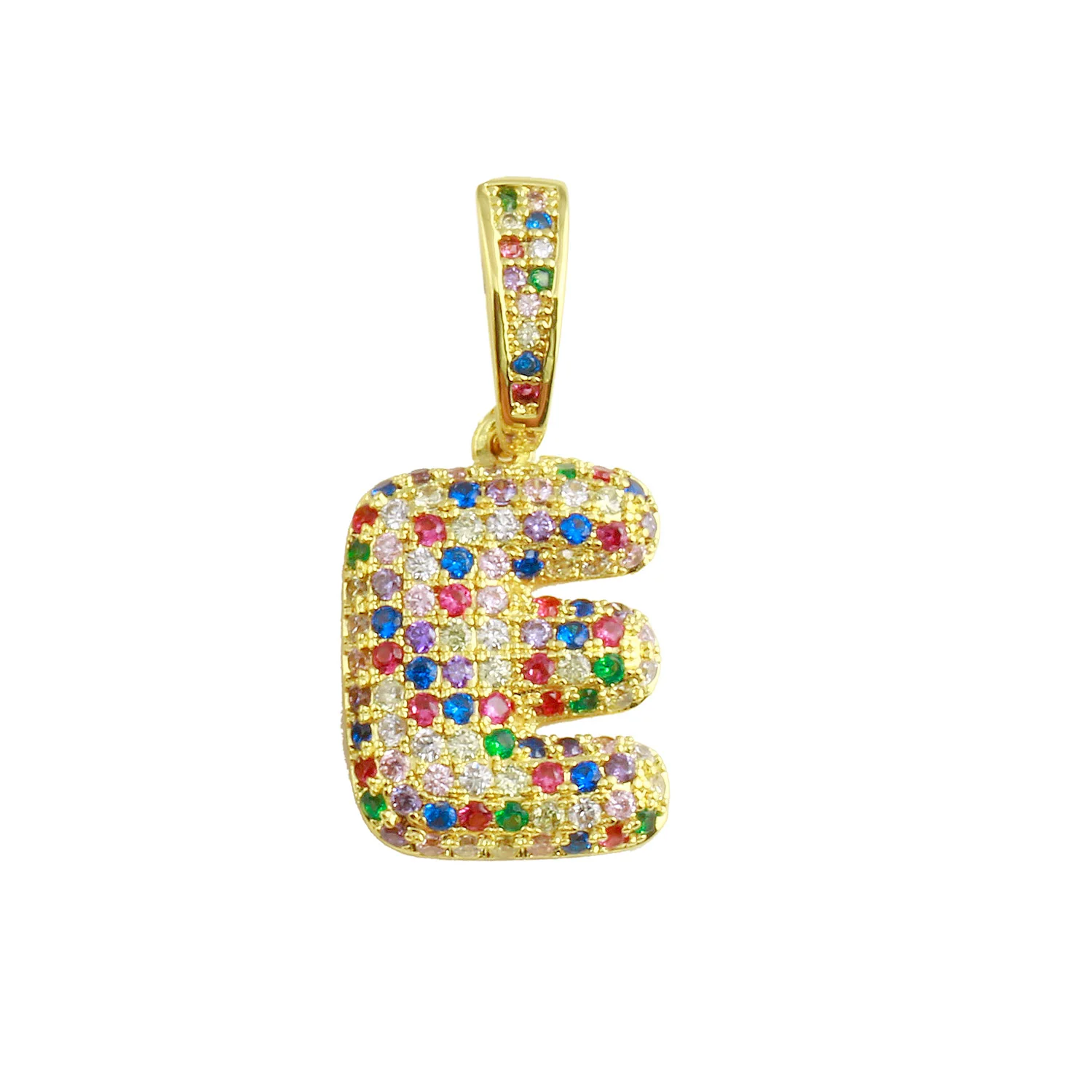 Rainbow Bubble Initial Charm - Image 15
