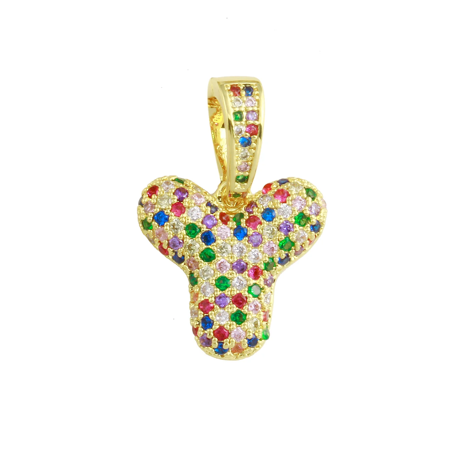 Rainbow Bubble Initial Charm - Image 22