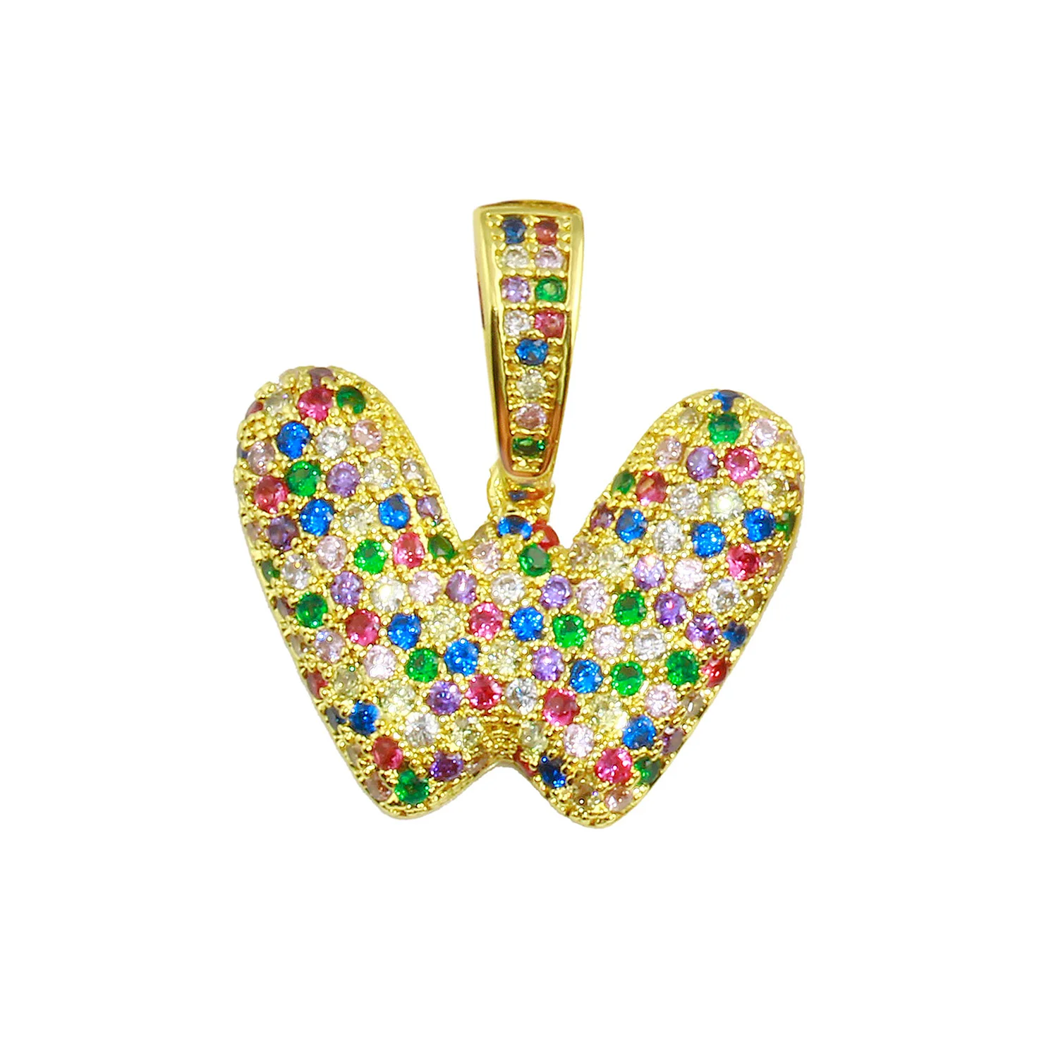 Rainbow Bubble Initial Charm - Image 23
