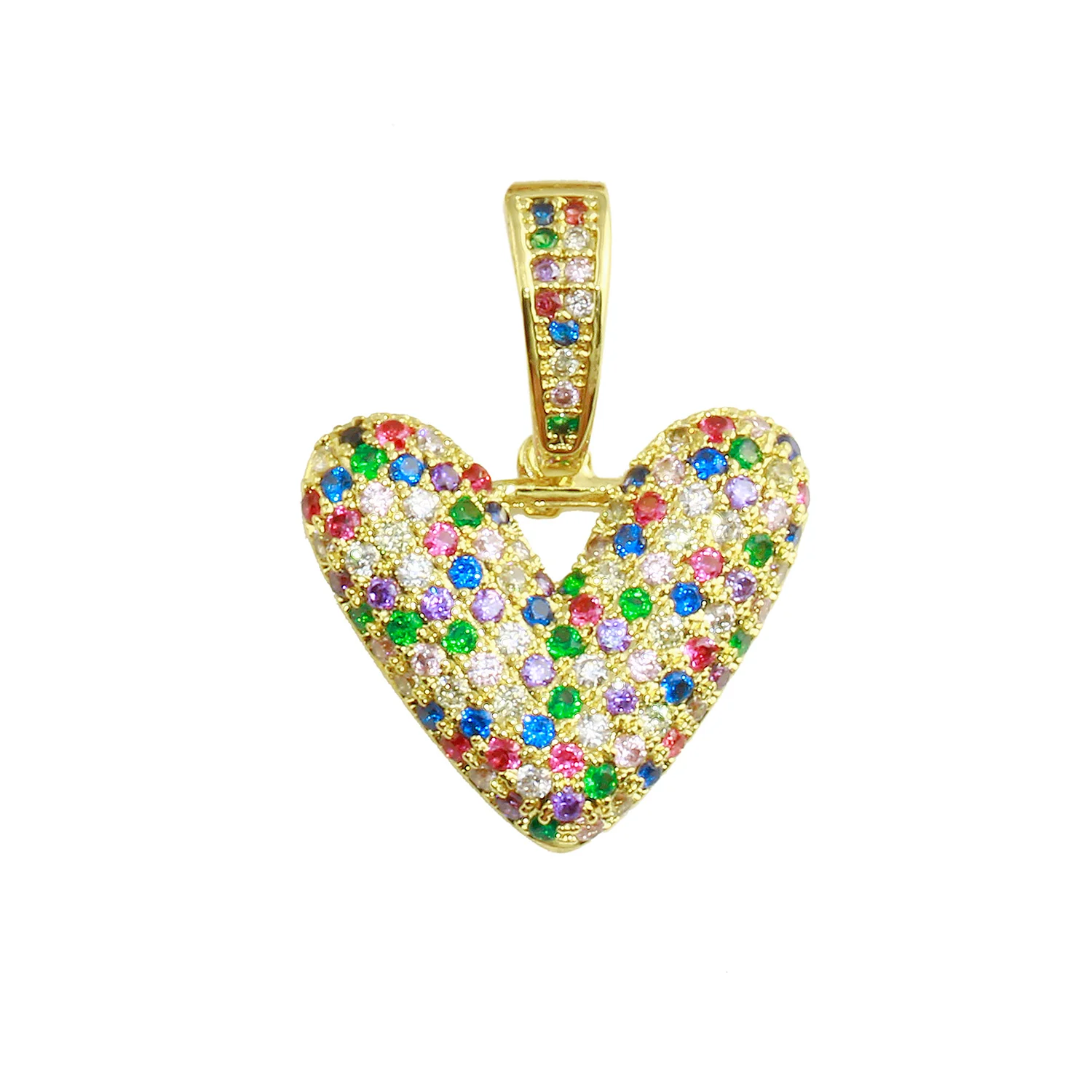 Rainbow Bubble Initial Charm - Image 24