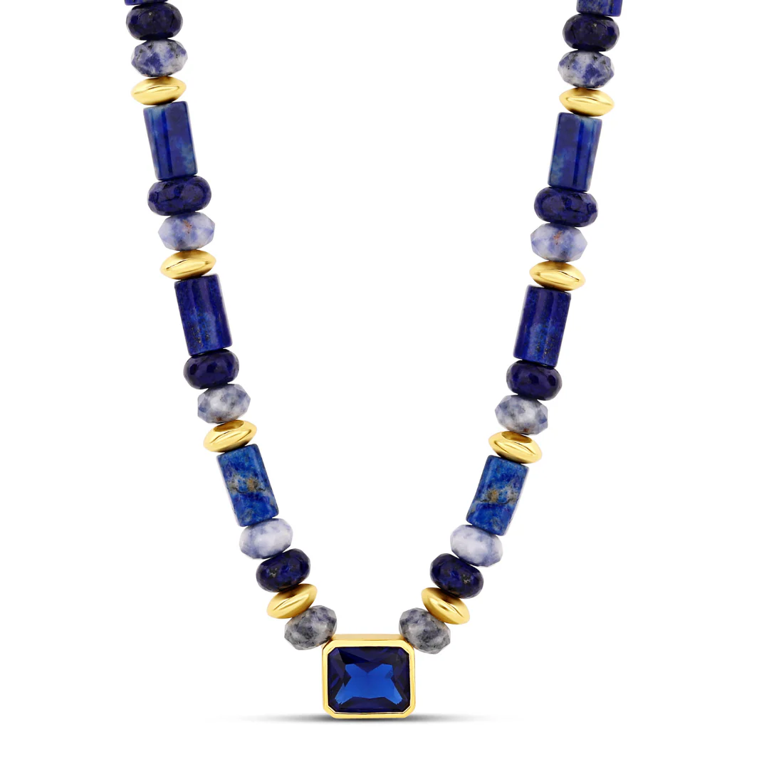 Royal Coastline Stone Necklace - Image 3