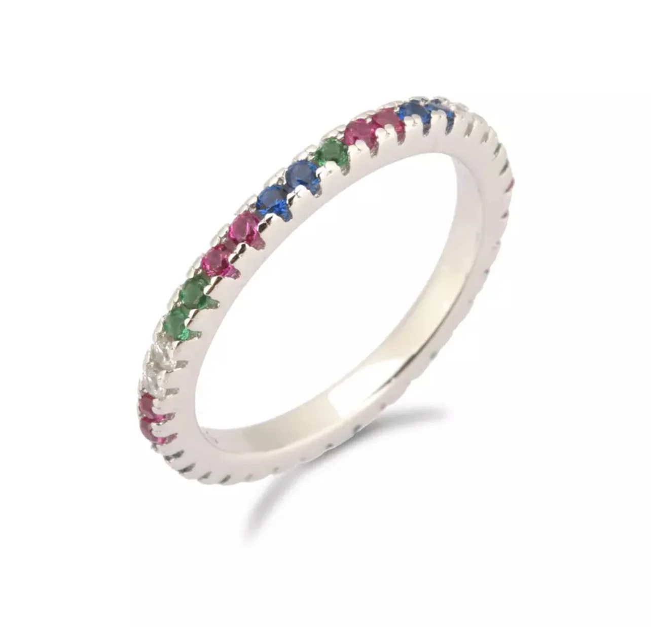 Skinny Pave Bands - Image 6