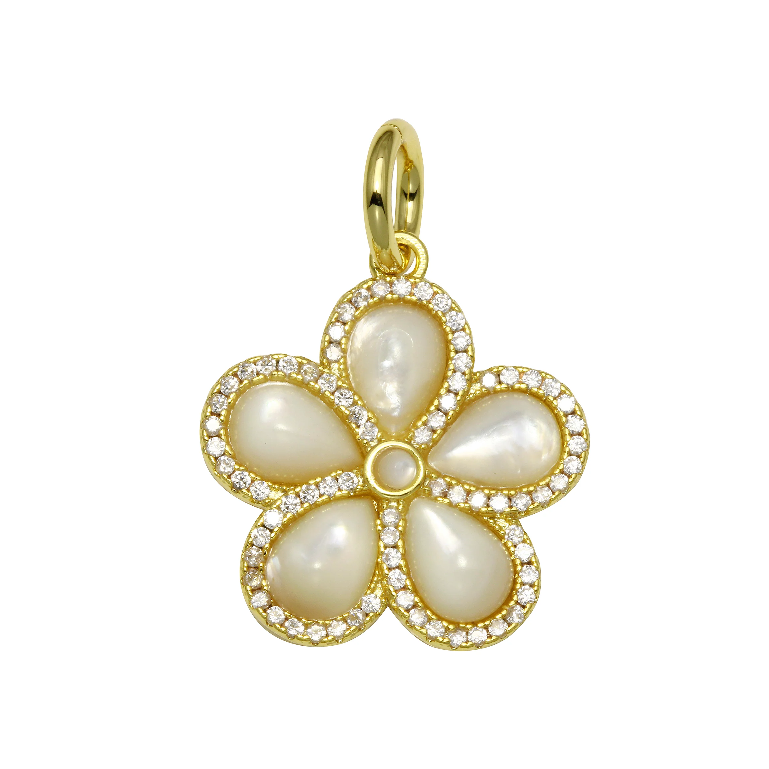 Stone Flower Charm - Image 3