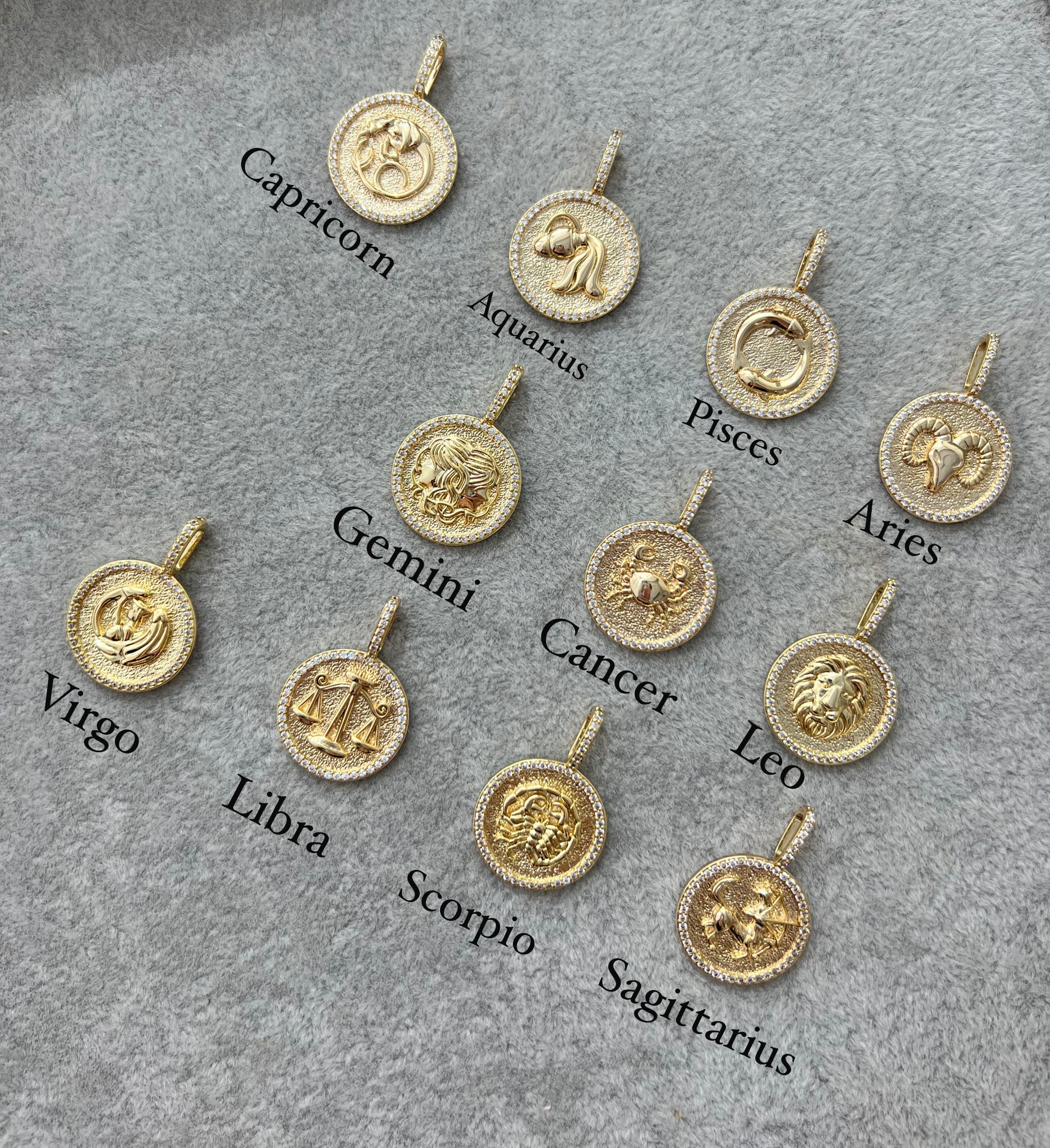 Zodiac Medallion Charm - Image 3